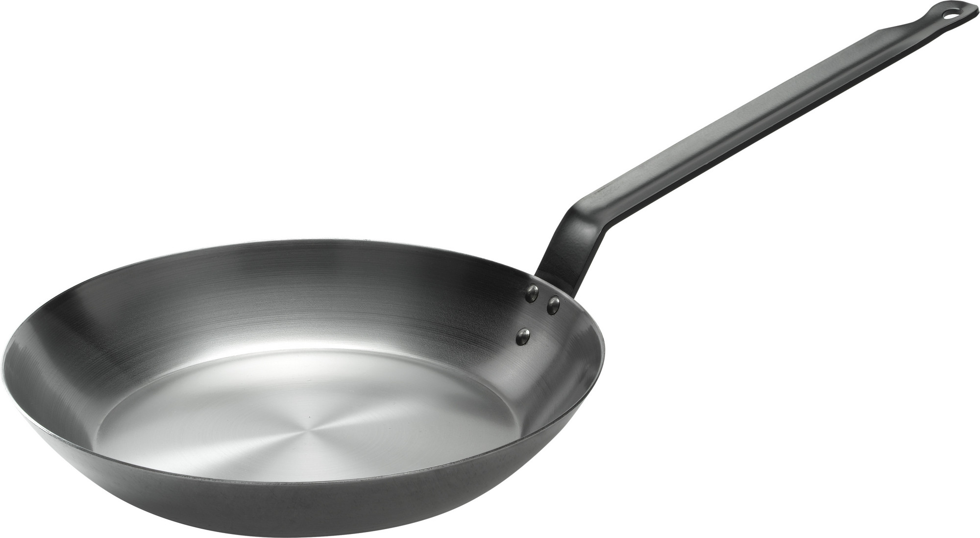 Eisenpfanne, schwer, flach Ø 28cm